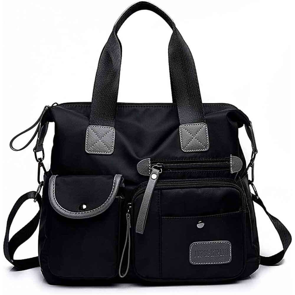 YouNuo Waterproof Tote Bag for Women, Large Crossbody Purse with Multi Pockets